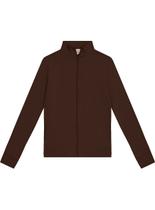 Jaqueta Moletom Malwee 1000026298 Feminina Gola Alta Flanelada Algodão T. P/XGG