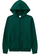 Jaqueta Moletom Malwee 1000026299 Feminina Capuz Flanelada Algodão T. P/XGG
