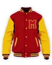 Jaqueta Moletom Thriller M Jackson College Unissex Blusa Casaco Bordado