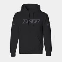Jaqueta Moletom X11 Casual Preto Advanced Jaqueta Moletom X11 Casual Preto Advanced