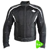 Jaqueta Moto - Black Wind 5 em 1 - Racing Rabbit