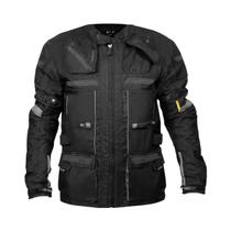 Jaqueta Moto Gp Tech Explorer Adv C/ Proteção Preto/Cinza