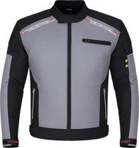 Jaqueta moto gp tech motociclista proteção pista urbano cidade summer 3 preta cinza Jaqueta moto gp tech motociclista proteção pista urbano cidade summer 3 preta cinza