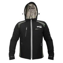 Jaqueta Moto GP Tech Soft Casual C/ Proteções Cor Preto Cinza Jaqueta Moto GP Tech Soft Casual C/ Proteções Cor Preto Cinza