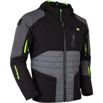 Jaqueta Moto Masculina Texx Miami Cinza Preto Verde