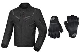 Jaqueta Moto Shiver Tipo Texx Air E Luva 1//2 Dedo Lanç 2024