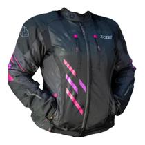 Jaqueta Moto X11 Rosa Feminina Iron 3 Sporadic Impermeável