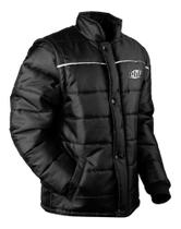 Jaqueta motoboy masculina EBF Preta Jaqueta motoboy masculina EBF Preta