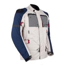 Jaqueta Motociclista Masculina Texx Armor Impermeável Branco Jaqueta Motociclista Masculina Texx Armor Impermeável Branco