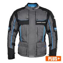 Jaqueta Motociclista Parka - DAKAR PLUS - Racing Rabbit (Cinza)