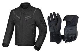 Jaqueta Motoqueira Race Touring Shiver Tipo X11 + Luva Secco