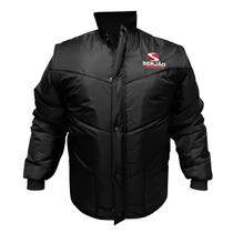 Jaqueta Motoqueiro Motoboy Serjao Moto Pecas Blusa Frio Preta Tradicional