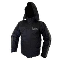 Jaqueta Nave Sport Cinza Motoqueiro Moto Impermeável Chuva