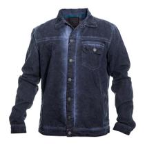 Jaqueta Navy 100% Algodão Forro Flanela