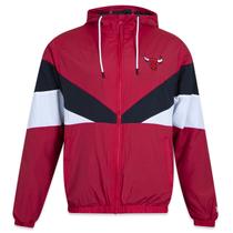 Jaqueta New Era Corta Vento Windbreaker NBA Chicago Bulls Core