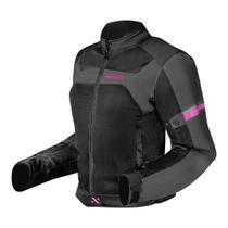 Jaqueta Norisk Feminina Trip Air Lady Preto e Rosa Jaqueta Norisk Feminina Trip Air Lady Preto e Rosa