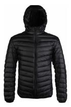 jaqueta nylon impermeável t300 preto-G -B&B