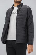 Jaqueta Ogochi Puffer Matelada Preta: