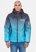 Jaqueta Onbongo Pesada Azul Masculina Estilo Urbano Jaqueta Onbongo Pesada Azul Masculina Estilo Urbano