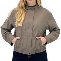 Jaqueta pacific blue bomber feminino ref: pac23231009