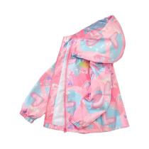 Jaqueta para Meninas, Casaco Casual à Prova de Vento para Adolescentes, Outono e Inverno