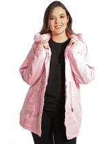 Jaqueta Parka Casaco Anistia Feminina Sarja Forro De Pelos Capuz Destacavel Com Bolsos Grossa Inverno Ajuste Lateral Jaqueta Parka Casaco Anistia Feminina Sarja Forro De Pelos Capuz Destacavel Com Bolsos Grossa Inverno Ajuste Lateral