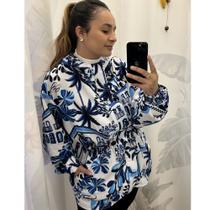 Jaqueta Parka Corta Vento Feminina com Forro e Estampa P ao G - Tucano Verde