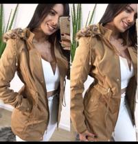 Jaqueta parka feminina