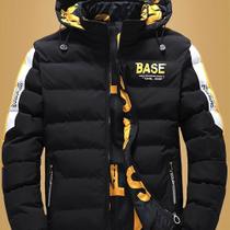Jaqueta Parka Masculina Dupla Face com Capuz