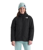 Jaqueta parka THE NORTH FACE reversível para meninas Shasta preta Jaqueta parka THE NORTH FACE reversível para meninas Shasta preta