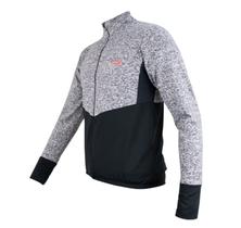 Jaqueta Peluciada Masc Marcio May Comfort Preta / Mescla