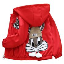 Jaqueta PINU Girls Cute Animal com capuz e design de brinquedo de pelúcia Jaqueta PINU Girls Cute Animal com capuz e design de brinquedo de pelúcia
