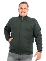 Jaqueta Plus Size Anistia Masculina Moletom Felpado Liso Militar Jaqueta Plus Size Anistia Masculina Moletom Felpado Liso Militar