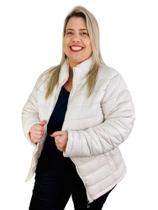 Jaqueta Plus Size Feminina Puffer Bobojaco Forrada Pelinhos 628025