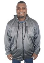 Jaqueta Plus Size Moletom NBA com Capuz Fechamento por Zíper