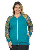 Jaqueta plus size tule fenomenal