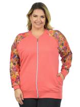 Jaqueta plus size tule fenomenal