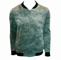 Jaqueta Premium Masculina Moletom s/ Flanela Estampada c/ Forro Cetim Pargan