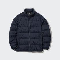 Jaqueta Preta Uniqlo Ultra Light Down 3D Cut Masculina