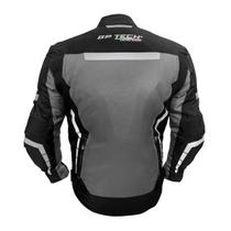 Jaqueta Preto/Cinza Gp Tech Essence 2 C/ Proteções Jaqueta Preto/Cinza Gp Tech Essence 2 C/ Proteções