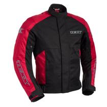 Jaqueta Proteção Motociclista Masculina Texx Ronin Preta e Vermelha