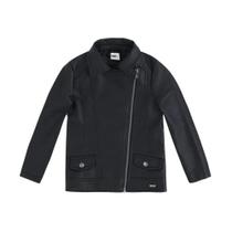 Jaqueta Puc Infantil Em Material Sintético