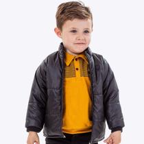 Jaqueta Puffer Acolchoada Infantil Masculina Vigat 3884