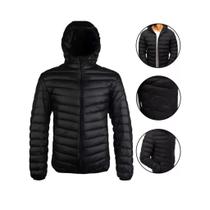 Jaqueta Puffer Bobojaco Corta Vento Nylon Frio Forrada Jaqueta Puffer Bobojaco Corta Vento Nylon Frio Forrada