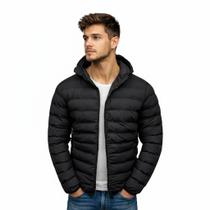 Jaqueta Puffer Bobojaco Corta Vento Nylon Inverno