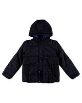 Jaqueta Puffer Bobojaco Infantil Menino em Tarefá CapuzBolsos 100% Poliéster - Malwee Kids
