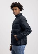 Jaqueta Puffer Com Capuz Removível Em Nylon Fico 68239