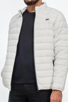 Jaqueta Puffer Concept Slim Zíper Jaqueta Puffer Concept Slim Zíper