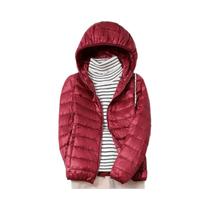 Jaqueta Puffer Curta Feminina 2023 Em 13 Cores, Ultraleve, Fina E Compactável, Casaco Coreano De