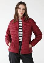 Jaqueta Puffer Facinelli Bordô